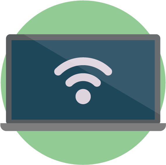 Laptop Wi Fi Connection Icon