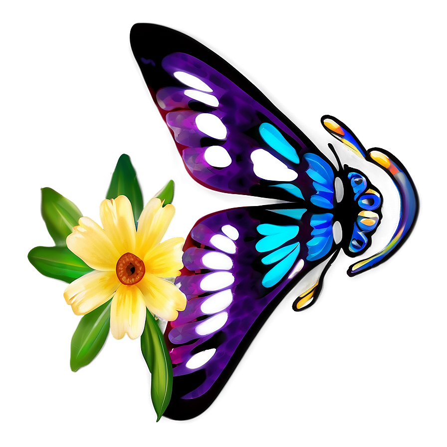 Large Butterfly Outline Png 05252024