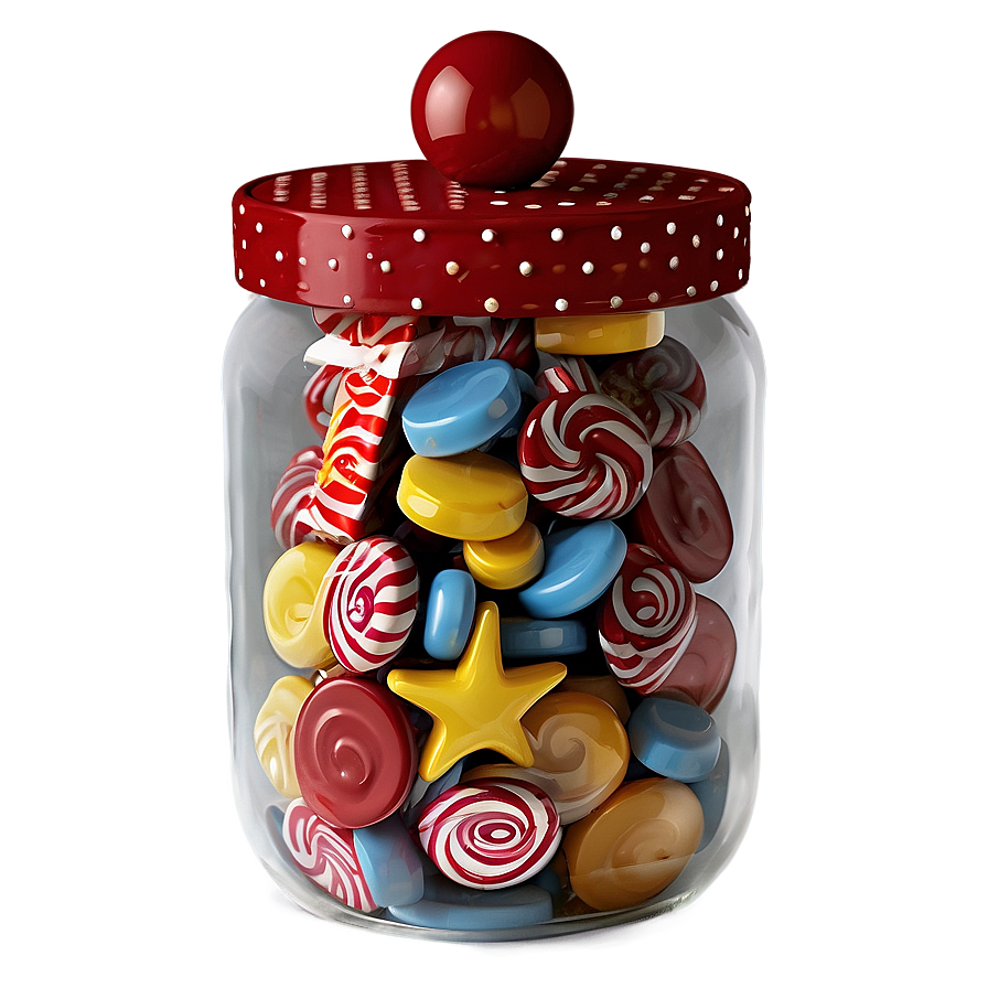 Large Candy Jar Png 06292024