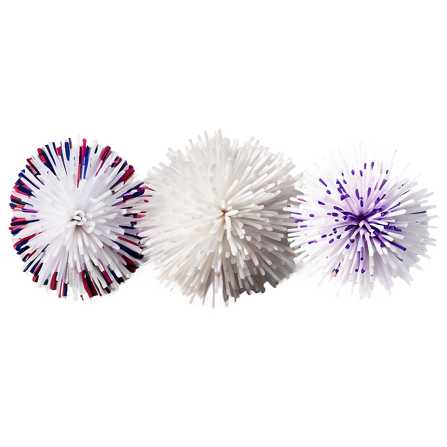 Large Cheer Pom Poms Png 06282024