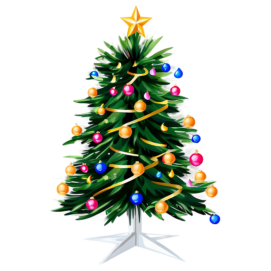 Large Christmas Tree Png Bnl