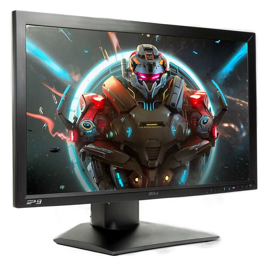 Large Gaming Monitor Png Sdr