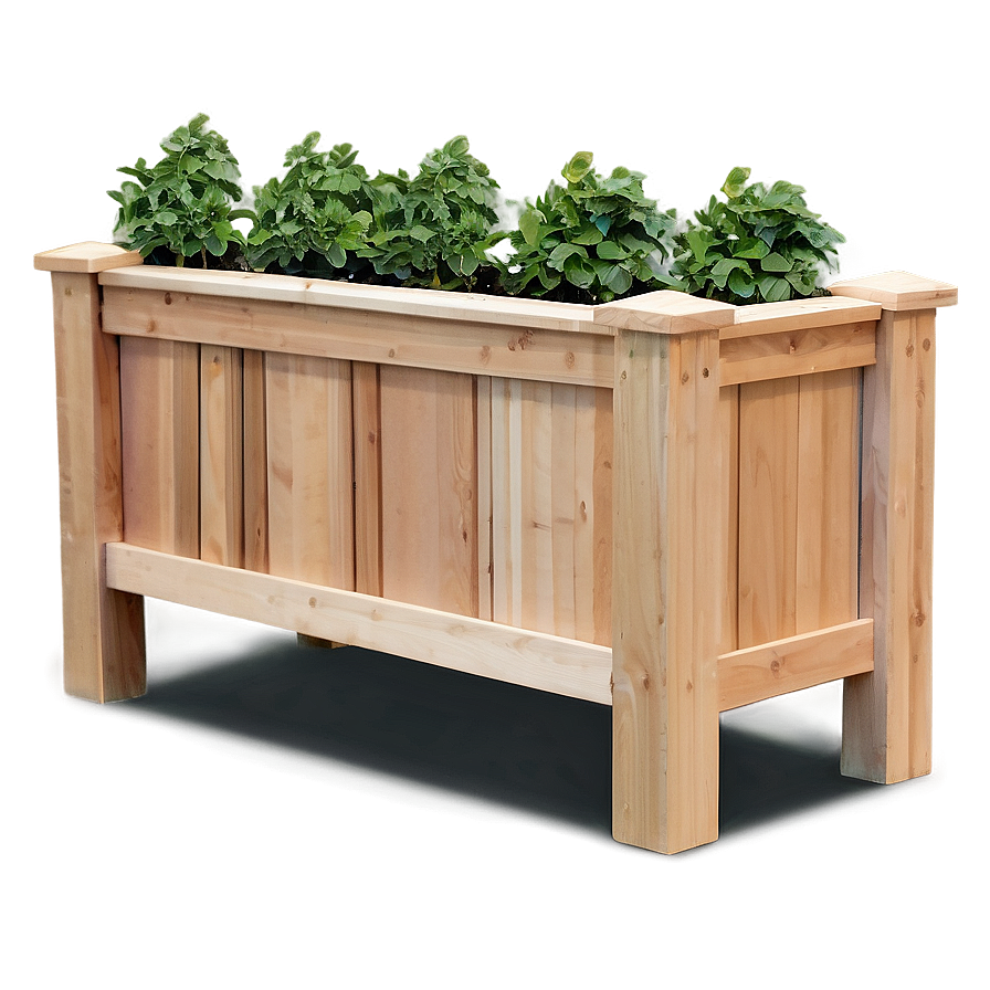 Large Outdoor Planter Box Png 8