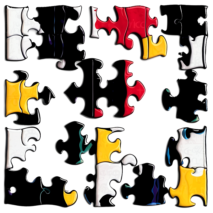 Large Puzzle Pieces Png Xne