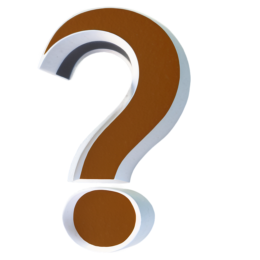 Large Question Mark Symbol Png Uxi