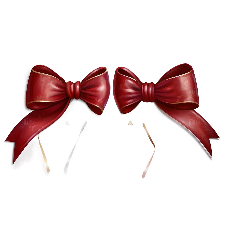 Large Red Bow Png 05252024