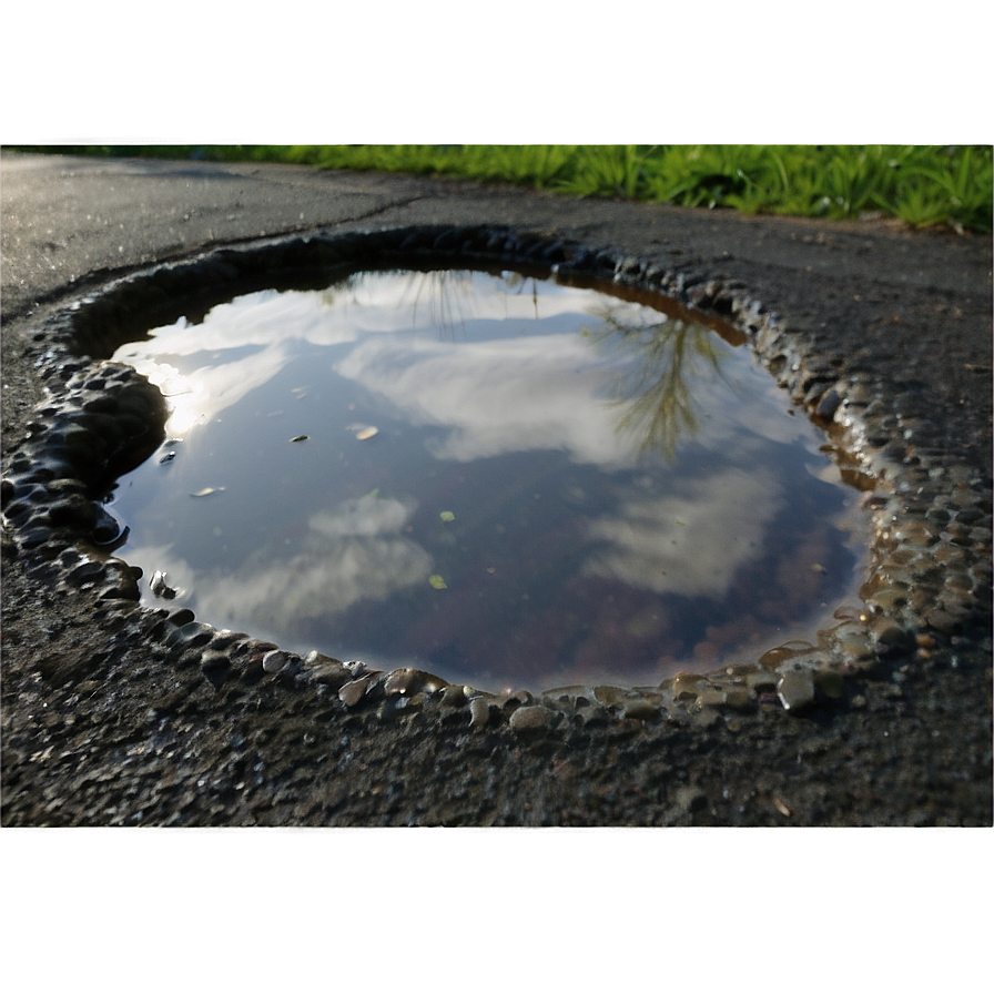 Large Water Puddle Png Qac76