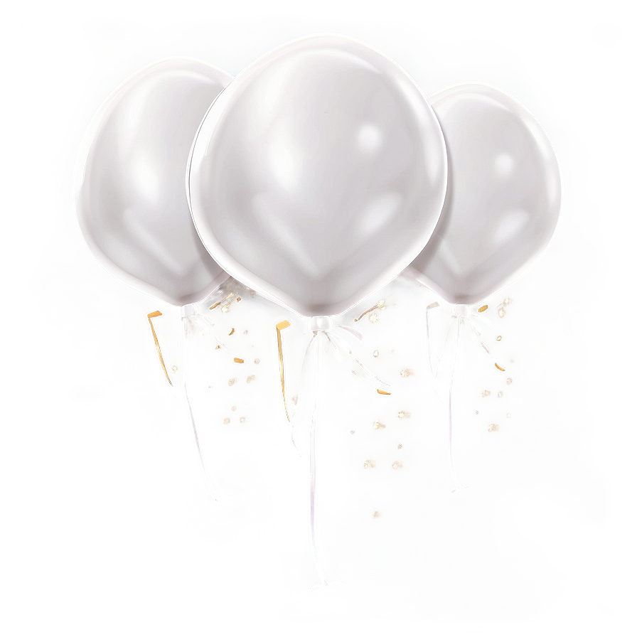 Large White Balloons Png 06122024