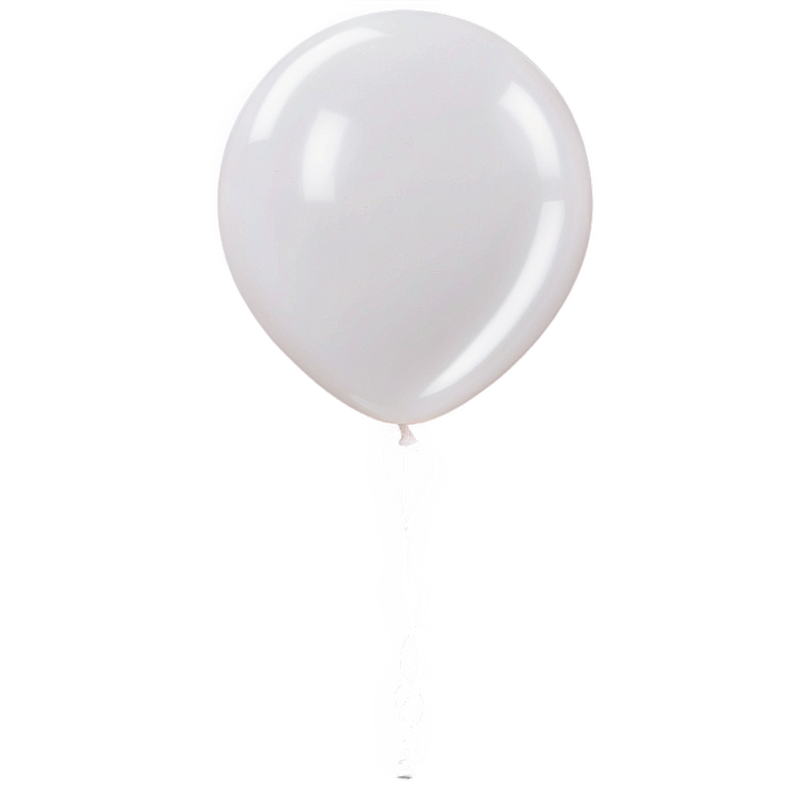 Large White Balloons Png Bhp