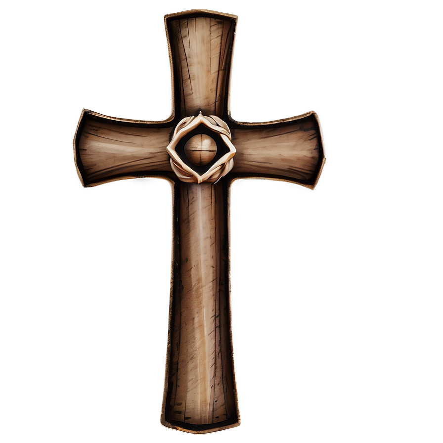 Large Wooden Cross Png 05252024