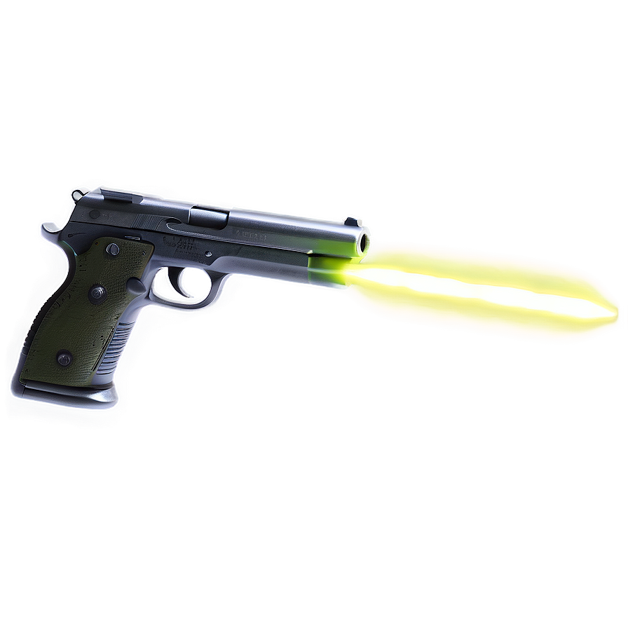 Laser-sighted Pistol Png Ujn27