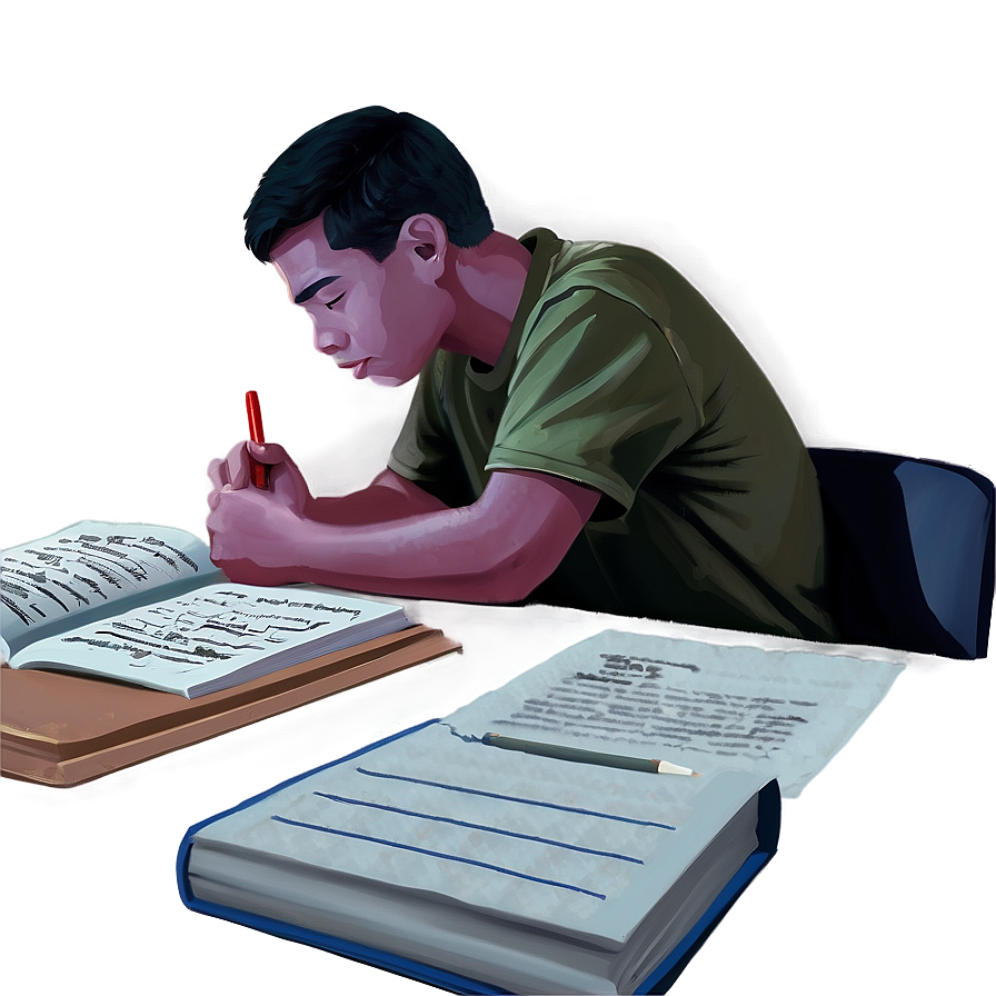 Late Night Study Session Png Jqq61