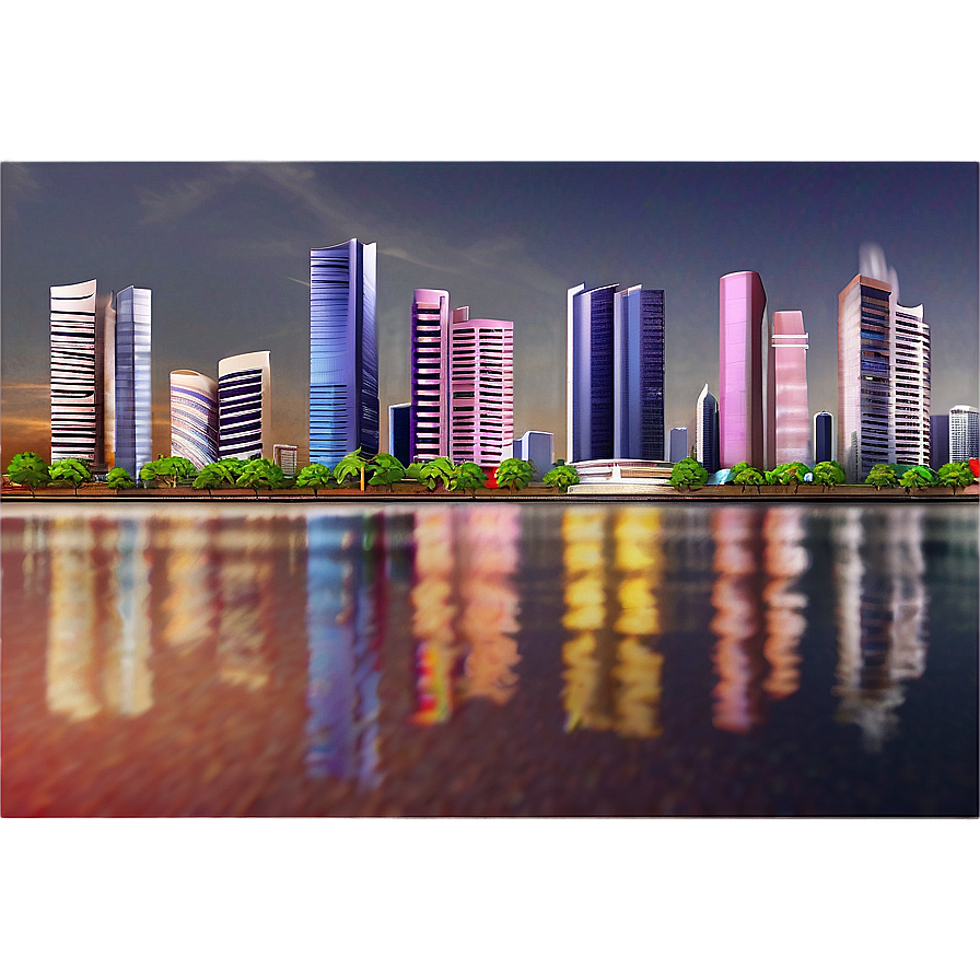 Latin America City Skylines Png Dol13