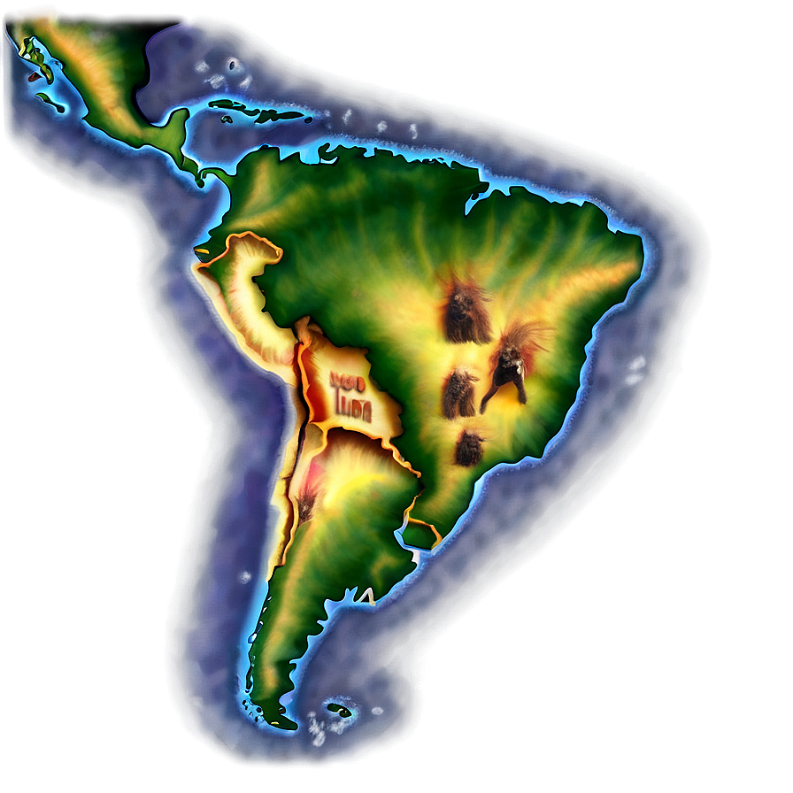 Latin America Map Png Hmu