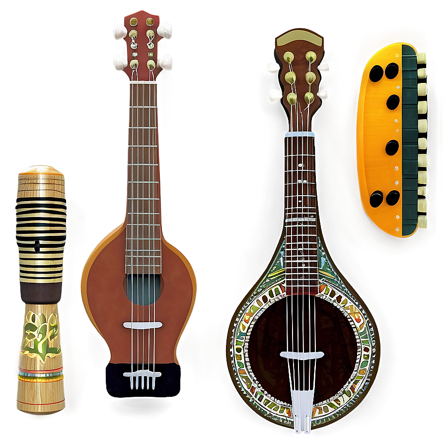 Latin American Music Instruments Png Obr25