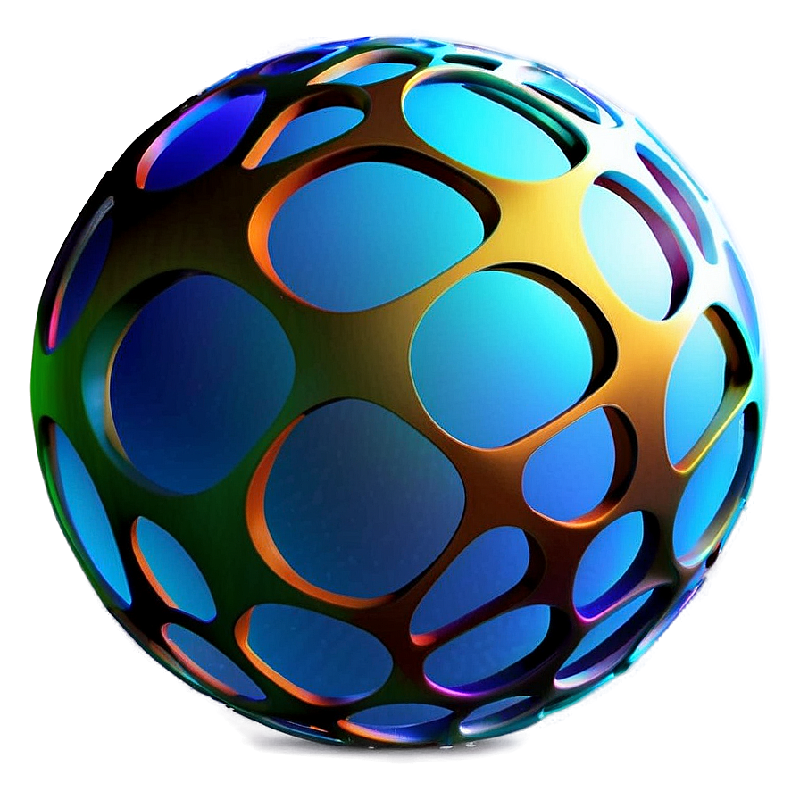 Lattice Sphere Illustration Png 60