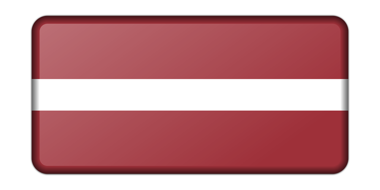 Latvian Flag Graphic