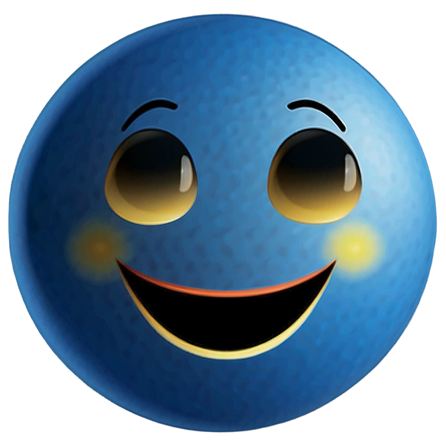 Laughing Blue Emoji Png 68