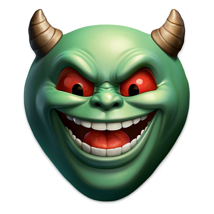 Laughing Devil Emoji Png 89