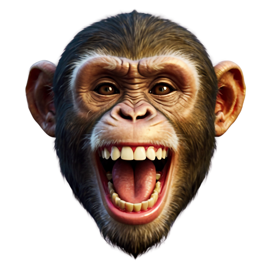 Laughing Monkey Face Emoji Png Cul90