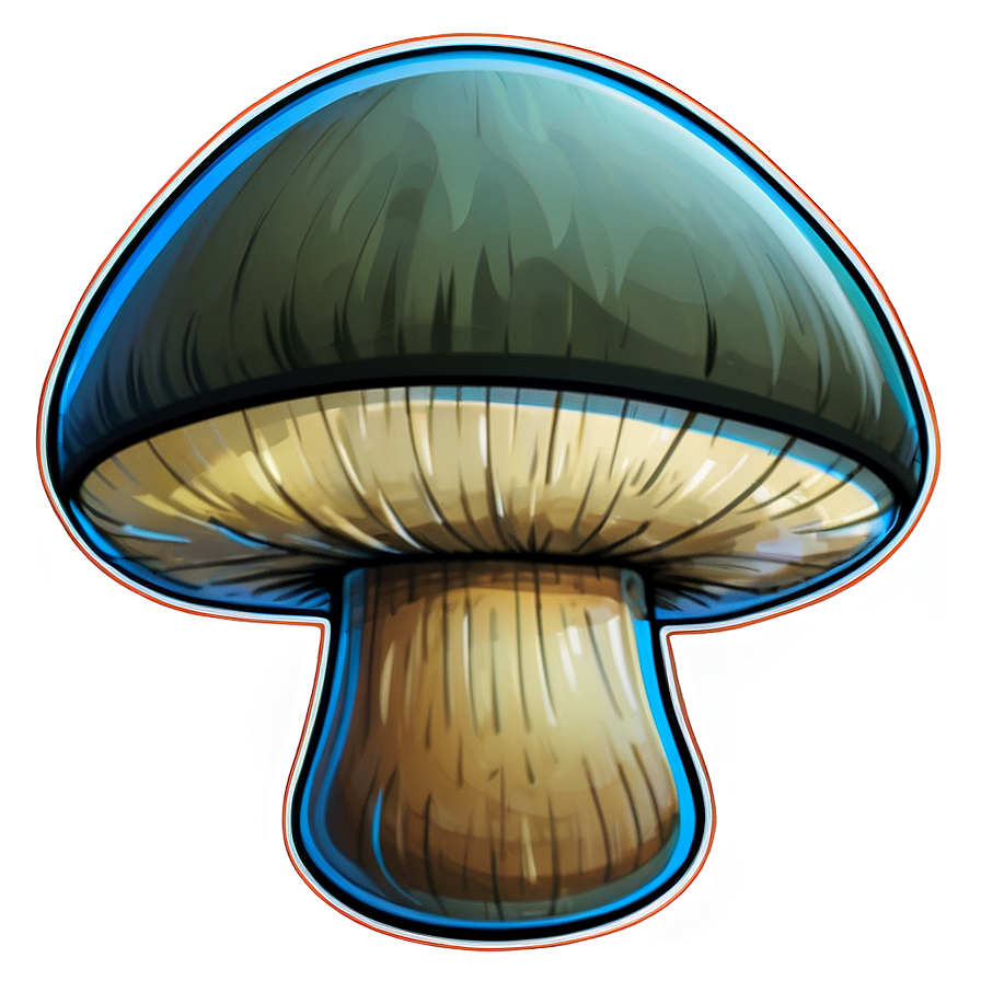 Laughing Mushroom Cartoon Png 06272024