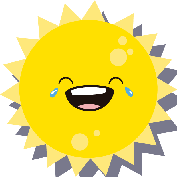 Laughing_ Sun_ Emoji