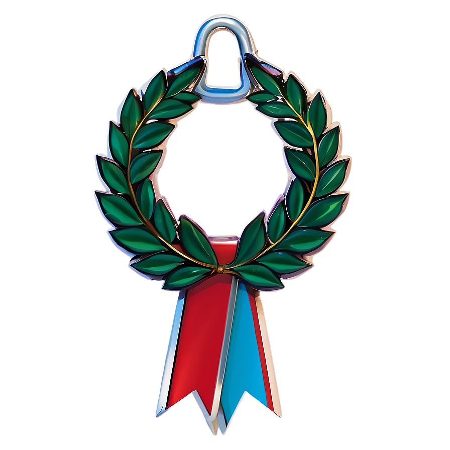 Laurel Wreath Medal Png 49