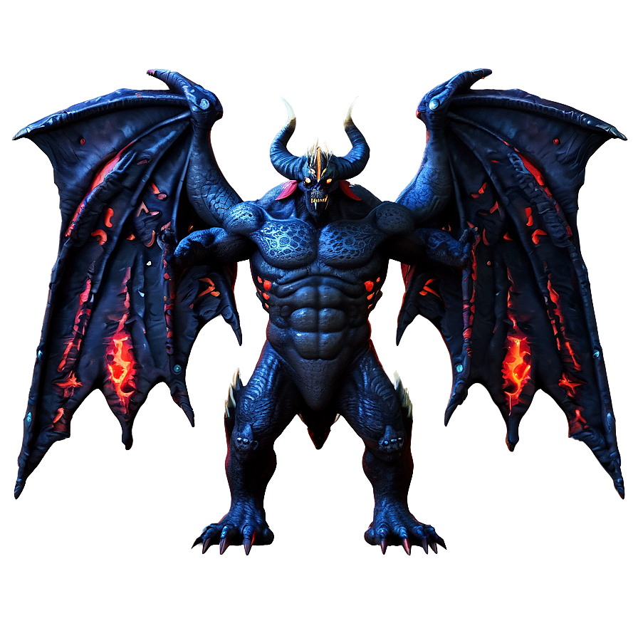 Lava Demon Wings Png Uku