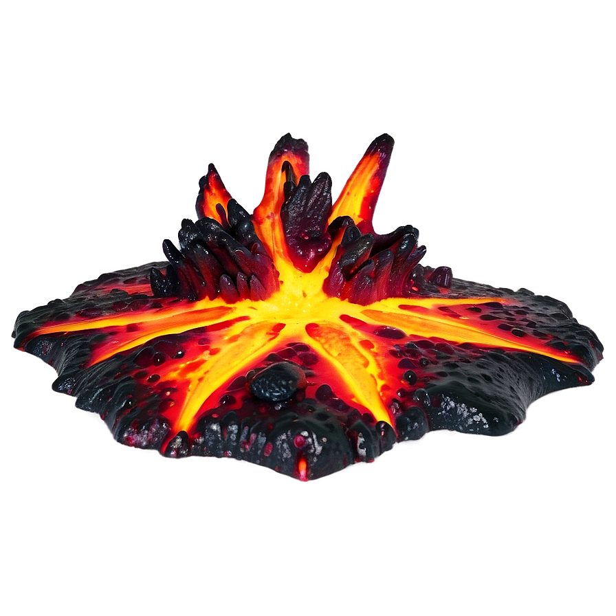 Lava Splash Effect Png 06282024