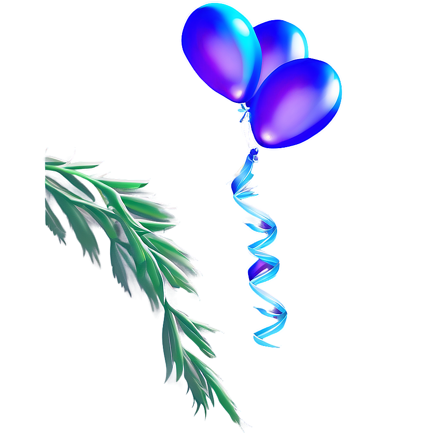 Lavender Blue Balloons Png Eqr