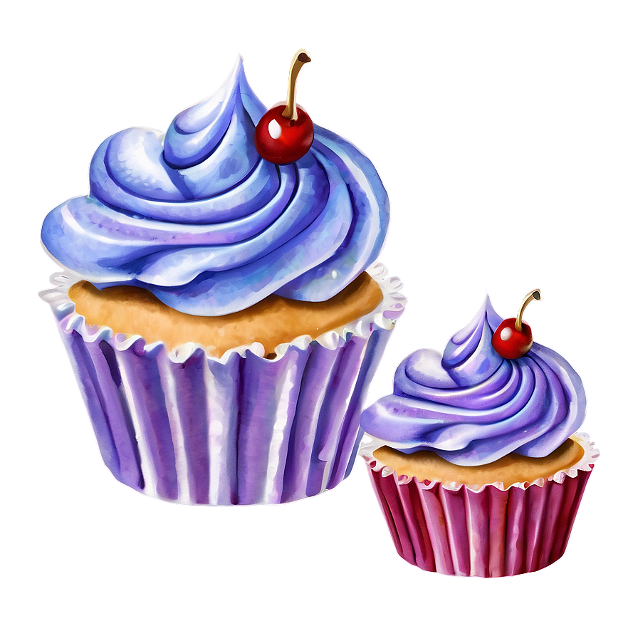 Lavender Cupcakes Png Xhy