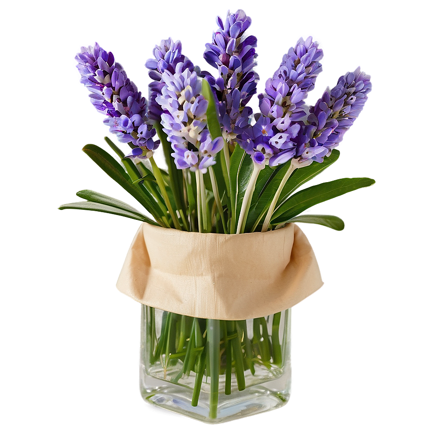 Lavender Floral Arrangement Png Tan34