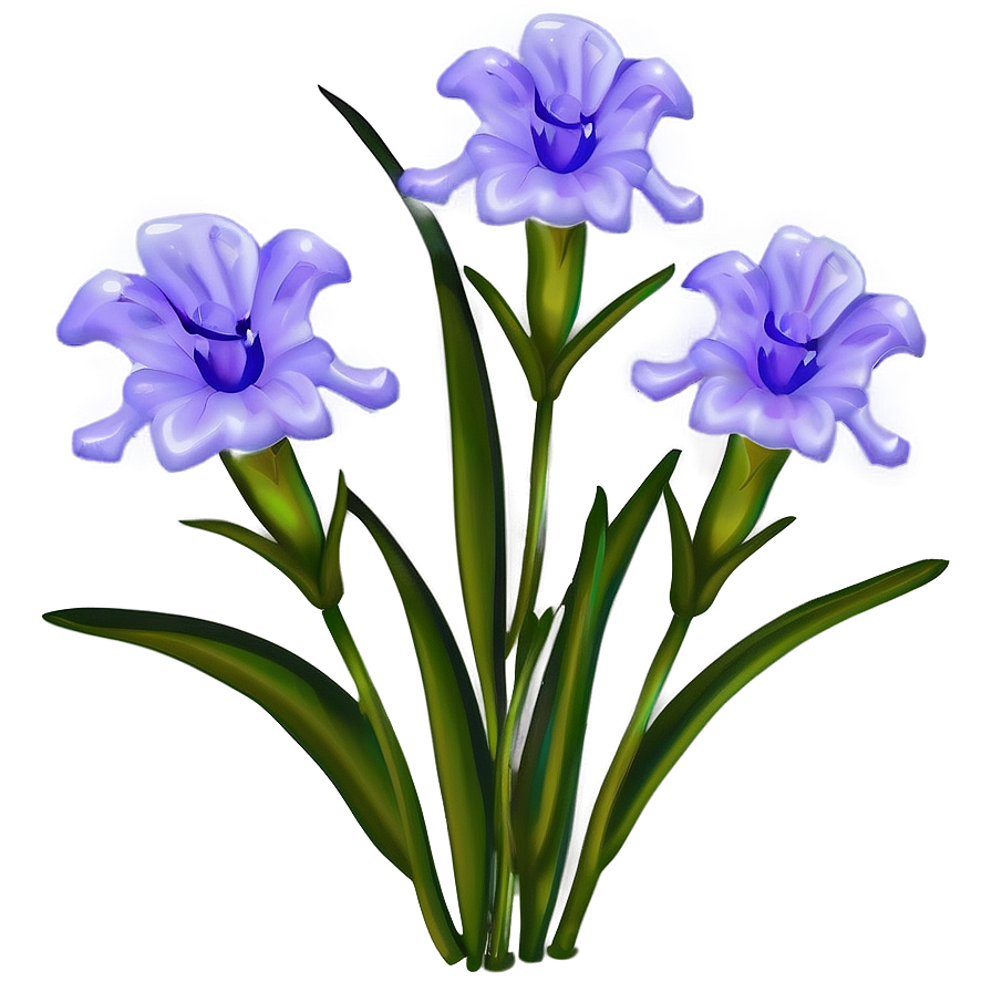 Lavender Floral Png Eit