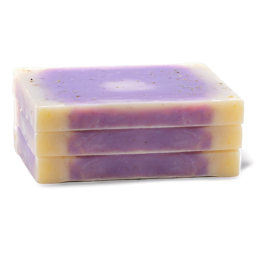 Lavender Soap Slice Png Qyi