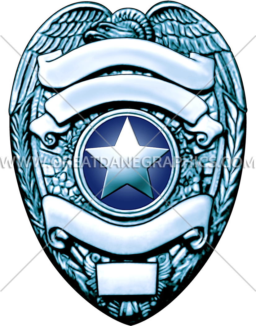 Law Enforcement Badge Graphic