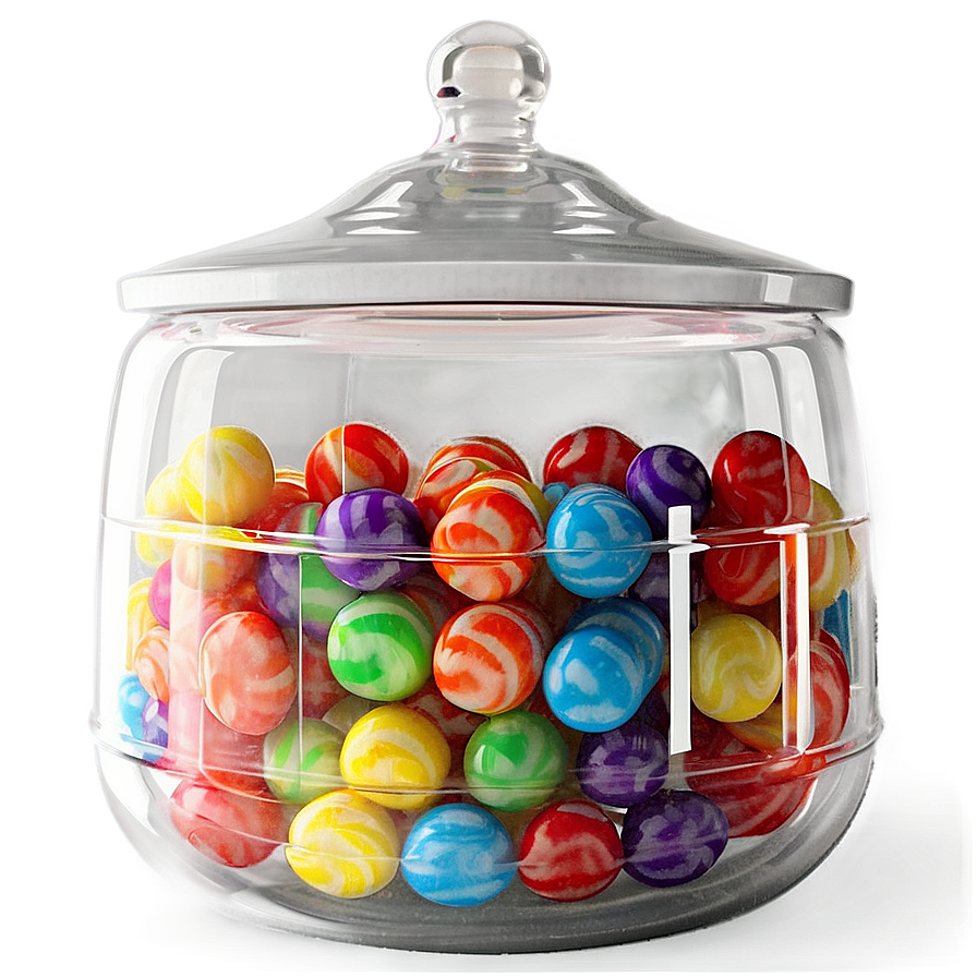 Layered Candy Jar Png Kko