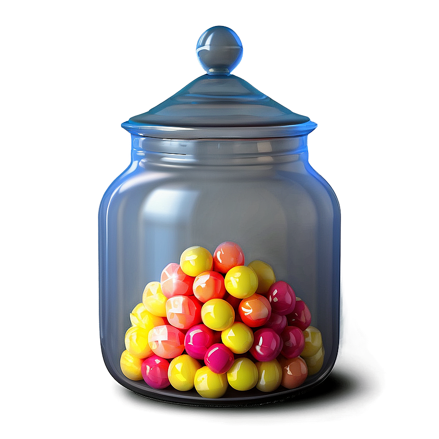 Layered Candy Jar Png Qxa36