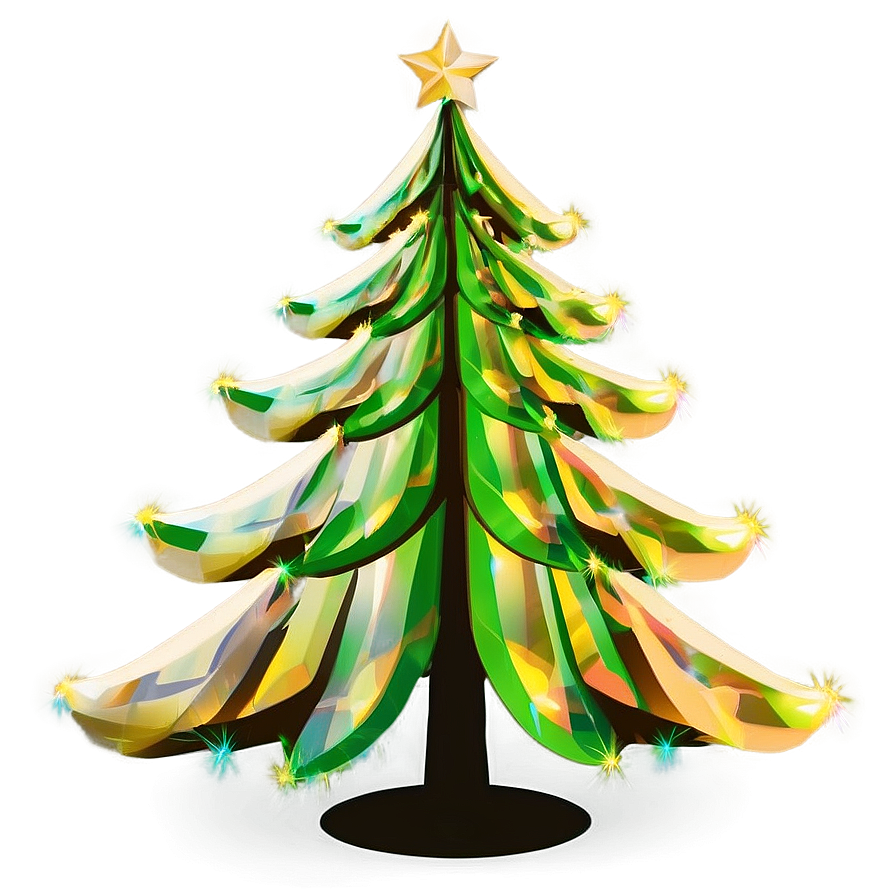 Layered Christmas Tree Silhouette Png Xqt5