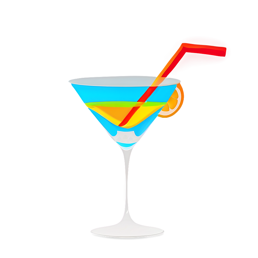 Layered Cocktail Glass Png Bcb