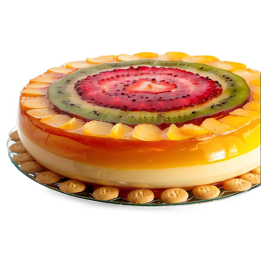 Layered Fruit Flan Recipe Png 63