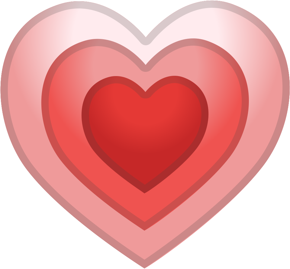 Layered Heart Icon