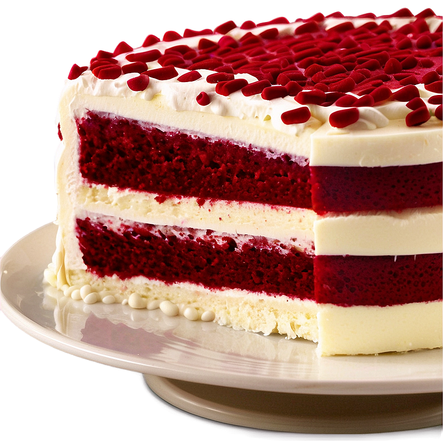 Layered Red Velvet Cake Png 49