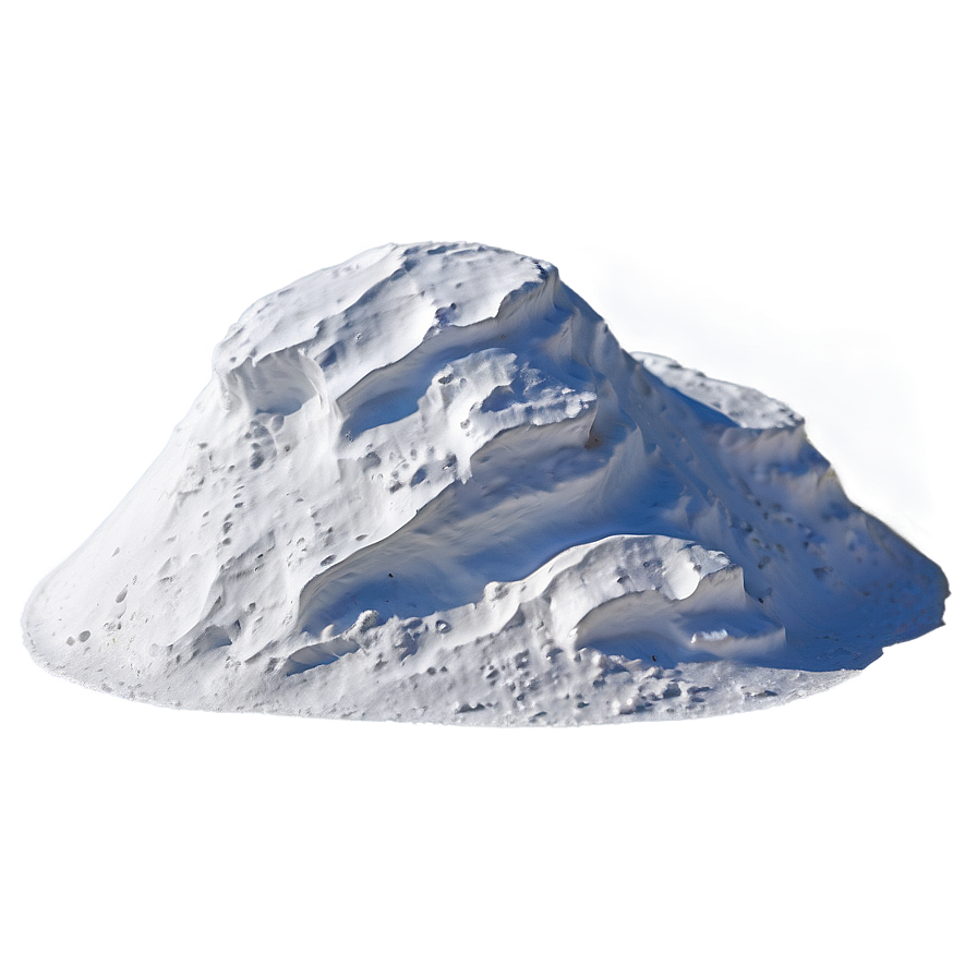 Layered Snow Pile Png Lkg