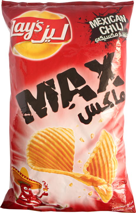 Lays Mexican Chili Flavored Chips Package