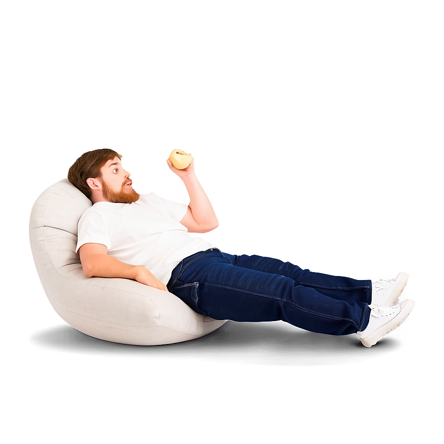 Lazy Couch Potato Png 06242024