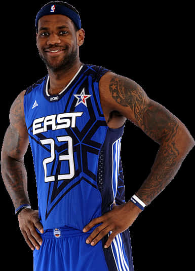 Le Bron James Eastern Conference All Star Uniform