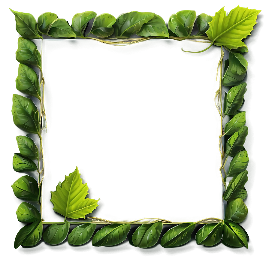 Leaf Frame Png 05032024