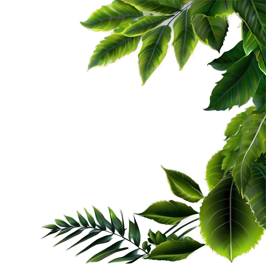 Leaf Frame Png 05032024