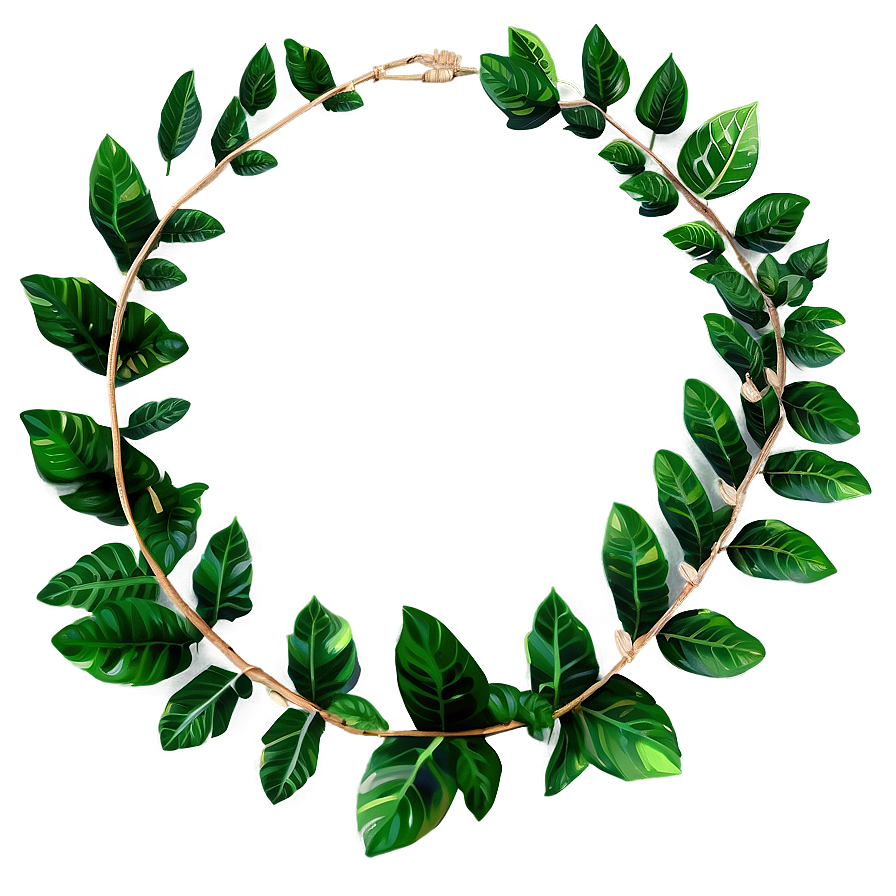 Leaf Garland Png Pft