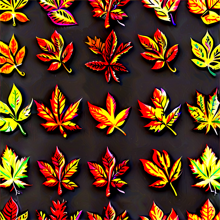 Leaf Seamless Pattern Png 06272024